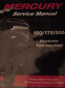   175 200 EFI SERVICE MANUAL 2002 YEAR OT409000 AND UP #90 883728  