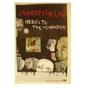 Unwritten Law Poster 2 sided