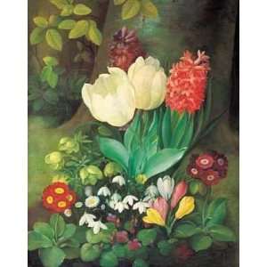  Tulips & Hyacinth Poster Print