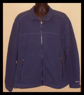 Mens POLARTEC PATAGONIA Fleece Jacket Sweater Full Zip M/L  