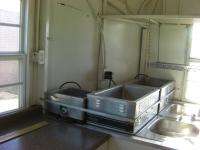 BBQ Smoker Grill Enclosed Kitchen Concession Trailer  