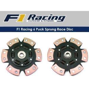 F1 Racing 6 Puck Clutch Disc 90 05 Civic 93 95 Del Sol