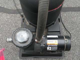 Jacuzzi 160L Laser Sand Filter and Pool Pump Magnetek Complete Used 