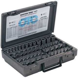 OTC Tools 5900A 52 Piece Master TORX Socket Set in a Blow Molded Case 