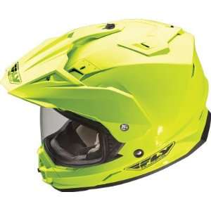  Fly Racing Trekker Helmet Florescent Yellow Medium Sports 