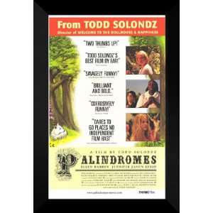  Palindromes 27x40 FRAMED Movie Poster   Style A   2004 