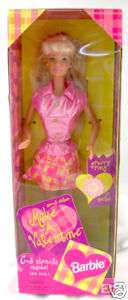 Make A Valentine Barbie NRFB Mattel 20339  