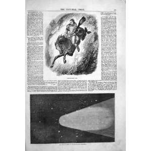    1847 Comet Constellation Andromeda Astronomy Horse