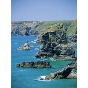  Rock Stacks, Bedruthan, Cornwall, England, United Kingdom 