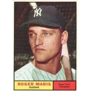  Roger Maris Unisgned 1961 Topps Card