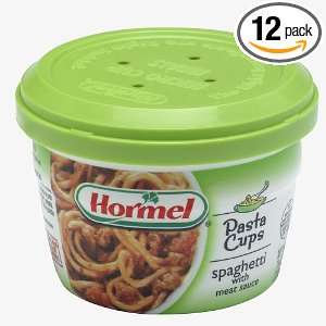 Hormel Micro Cup Spaghetti with Meat Sauce, 7.5 Ounce (Pack of 12 