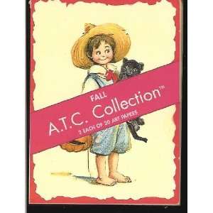  ATC Artist Trading Cards Paper Pad Fall Collection 2.5 x 
