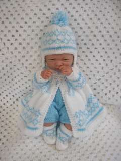 10&15 Reborn/Dolls Premature Baby Knitting Pattern #36  