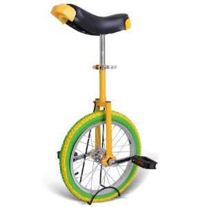   Wheel Frame Unicycle Cycling Bike With Comfortable Release Saddle Seat