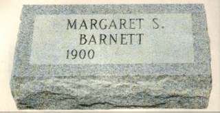 Pictured in Grey Granite. The marker has a polished top with the edges 