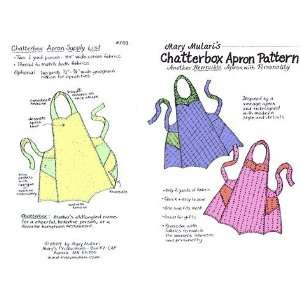    Chatterbox Apron Pattern by Mary Mulari Arts, Crafts & Sewing