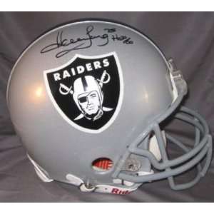  HOWEY LONG Signed PROLINE Raiders Helmet RADTKE 
