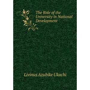  The Role of the University in National Development 