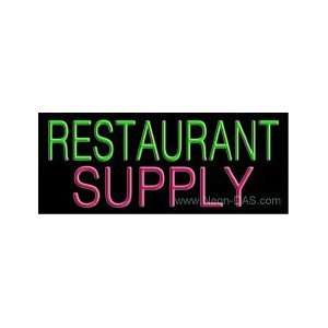  Restaurant Supply Neon Sign 13 x 32