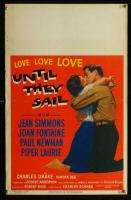 UNTIL THEY SAIL 1957 WC / Jean Simmons, Joan Fontaine  