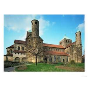  Exterior of St. Michaels Church Giclee Poster Print 