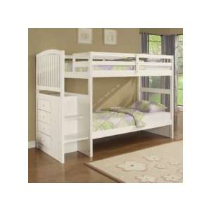 Powell Angelica Twin/Twin Step Bunk Bed 