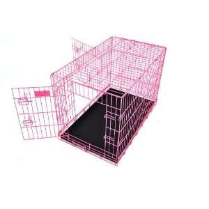  Champion Dogs Pink 36 Dog Cage Crate with ABS Tray Pet 