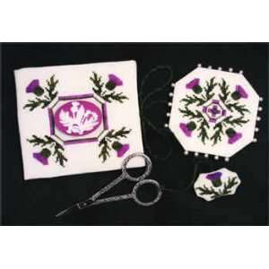  Thistle Sewing Set (cross stitch) Arts, Crafts & Sewing