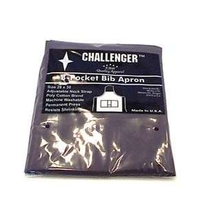  28 x 30 Black 3 Pocket Adjustable Apron (14 0225 