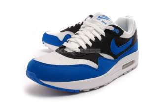 Nike Air Max 1 [308866 109] White/Signal Blue Anthracite  