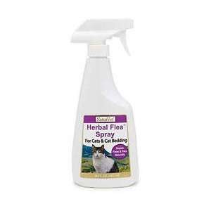  NaturVet Herbal Flea Spray For Dogs and Cats 16 oz
