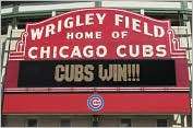 Product Image. Title Wrigley Field   Home of Chicago Cubs   Poster