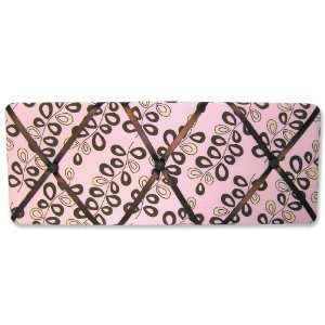  Trend Lab Willow Fabric Covered Memory Board, Pink Baby