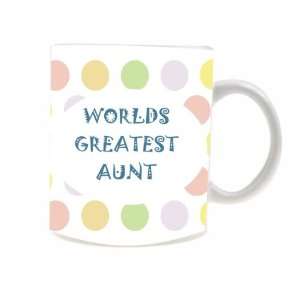  Worlds Greatest Aunt Mug Cup Gift 