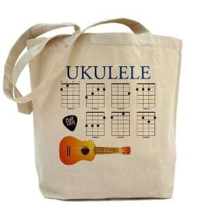  Ukulele 7 Chords Music Tote Bag by  Beauty