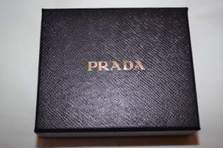   NEW Saffiano Metal Fuchsia Pink Leather Wallet 1M0176 Purse Box  
