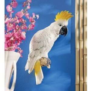  Xoticbrands 14 White Australian Parrot Cockatoo Wall 