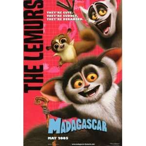  Madagascar (2005) 27 x 40 Movie Poster Style A