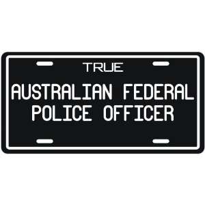  New  True Australian Federal Police Officer  License 