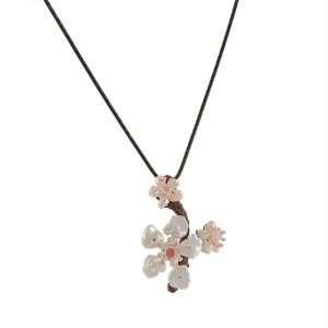  SILVER SEASONS  Cherry Blossom Pendant Jewelry
