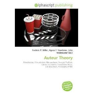  Auteur Theory (9786132733986) Books