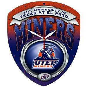    NCAA Texas El Paso Miners High Definition Clock