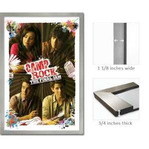  Silver Framed Camp Rock 2 Poster Group Jonas Brothers 