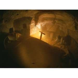 large limestone sarcophagus holds the remains of Zed Khons uef ankh 