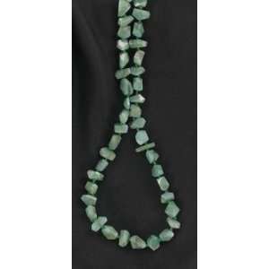  AAA EMERALD FACETED FREE FORM BEADS 9 to 12mm~ 