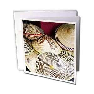  Florene Asian   Sun Hats From Asia   Greeting Cards 12 
