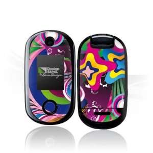  Design Skins for Motorola U9   Color Alarm Design Folie 