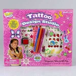  Tattoo Design Studio, Temporary Tattoos   494 Pieces 