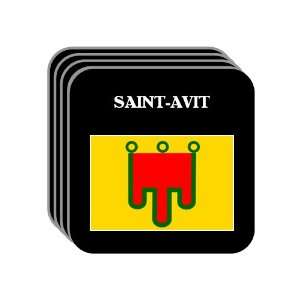  Auvergne   SAINT AVIT Set of 4 Mini Mousepad Coasters 