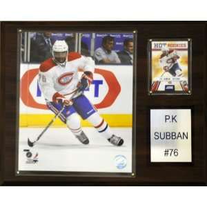  NHL P. K. Subban Montreal Canadiens Player Plaque Sports 